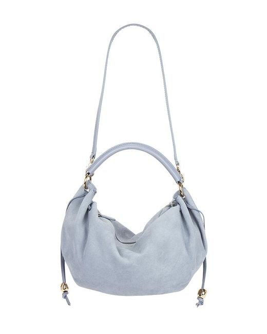 Madewell Blue Gathered Shoulder Bag