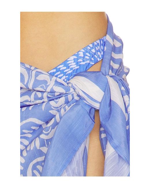 Vitamin A Blue Samara Sarong