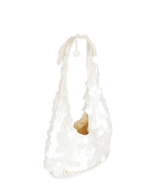 Lovers + Friends White Lilah Hangbag