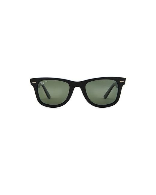 Ray-Ban Sonnenbrille Wayfarer Classic in Green für Herren
