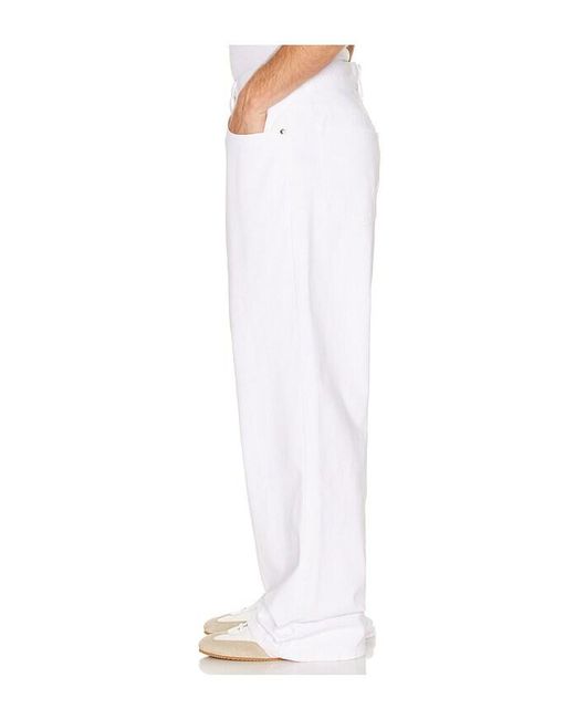 Siegelman Stable White Jeans for men