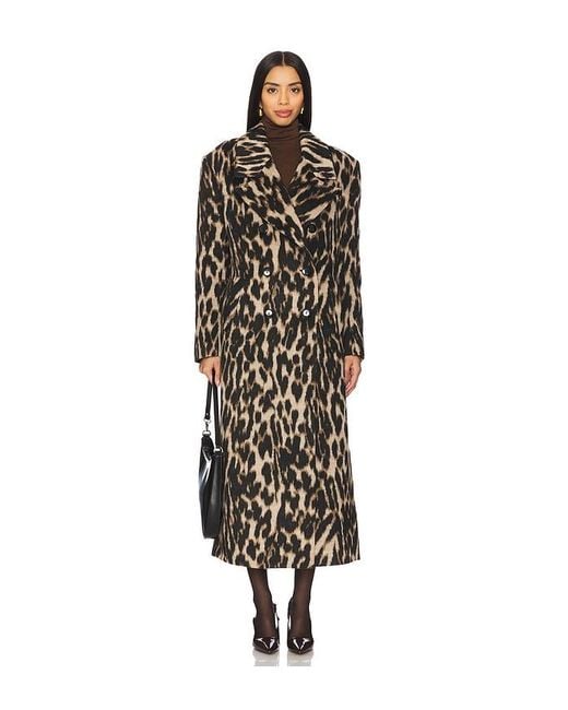 SER.O.YA Black Chiara Wool Coat