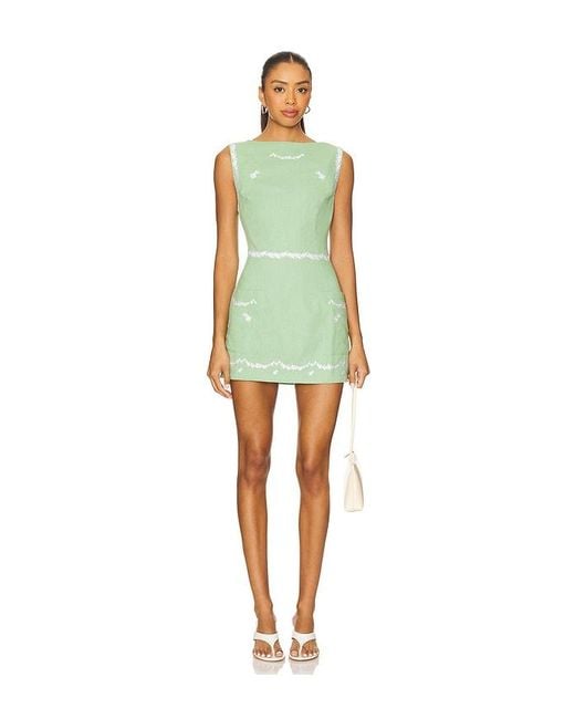 YELLOW THE LABEL Charlotte Mini Dress | Lyst YELLOW THE LABEL Charlotte Mini Dress | Lyst