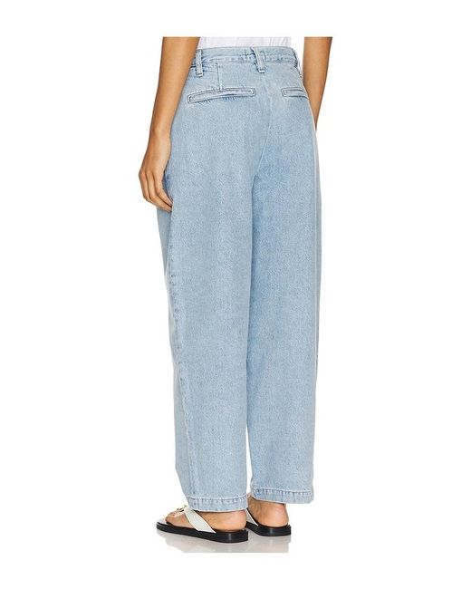 Agolde Blue Becker Wide Leg Jeans
