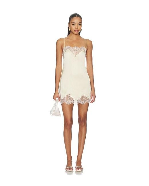L'academie White 'Academie Geneia Mini Dress