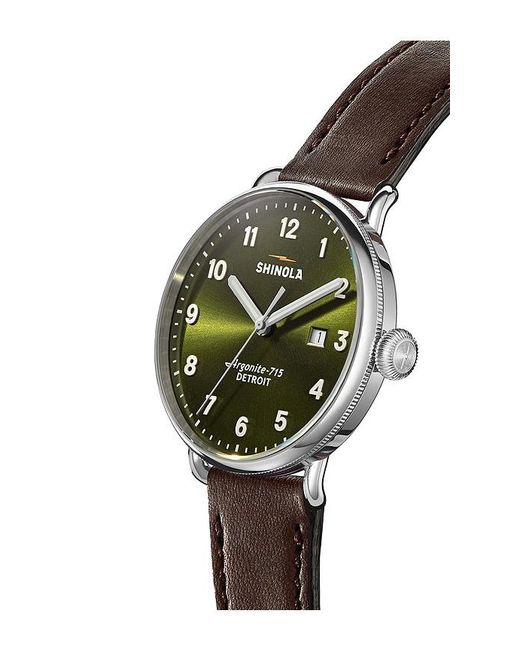Shinola Schmuck in Green für Herren