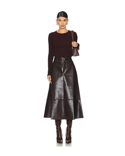 Citizens of Humanity Black Cassia Skirt