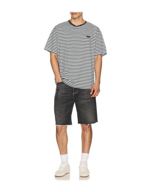 Agolde Black Anson Short for men