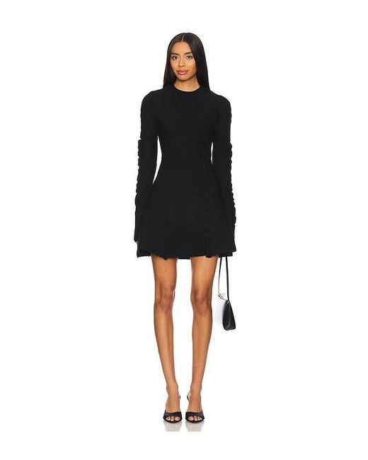 AMUR Black Kleid Walker