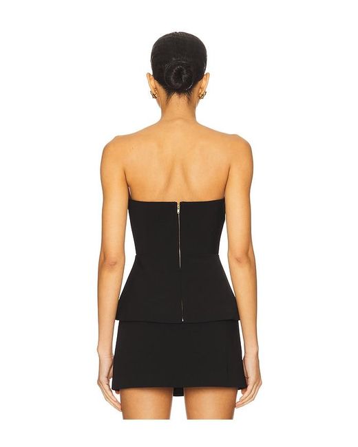 MAJORELLE Black Dahlia Top