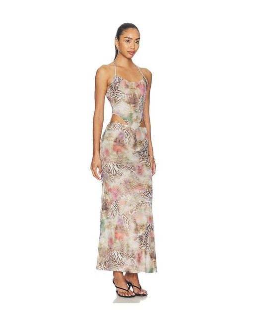 superdown White Tia Maxi Skirt Set