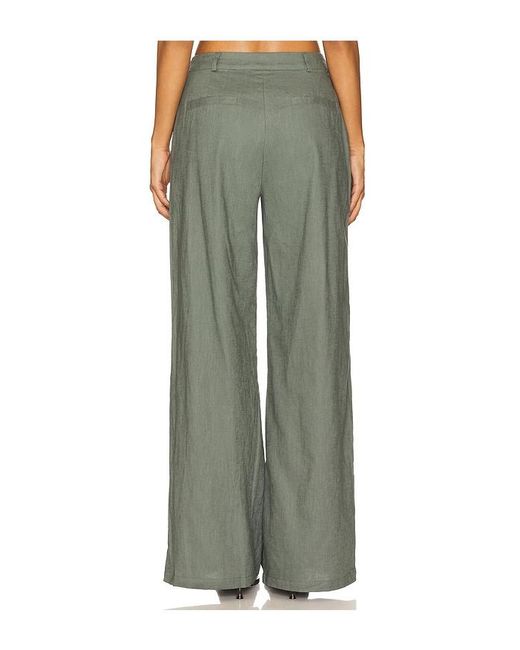 SNDY'S Green X Revolve Hale Linen Pant