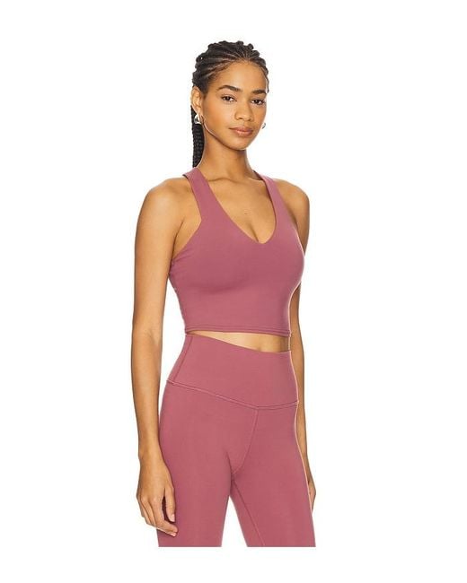 alo yoga アローヨガ タンクトップ ピンク Alo Yoga Real Bra