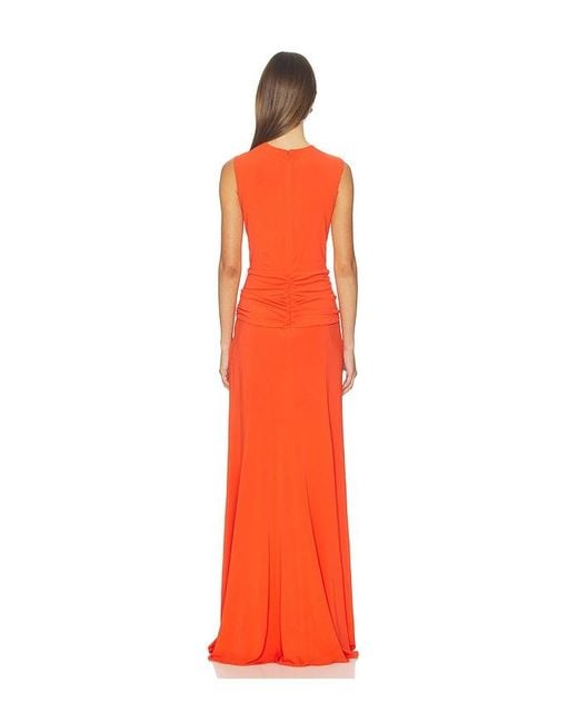 Silvia Tcherassi Orange Kleid Naga