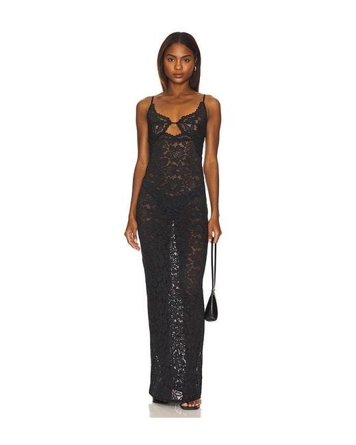 House of Harlow 1960 Black X Revolve Jackie Gown