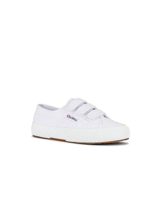 Superga 2750 Strap Sneaker in White Lyst