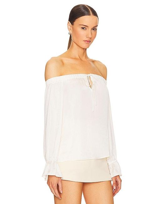 PAIGE White Ayanna Blouse