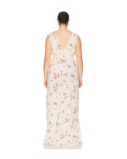 L'academie White 'Academie Hallie Maxi Dress