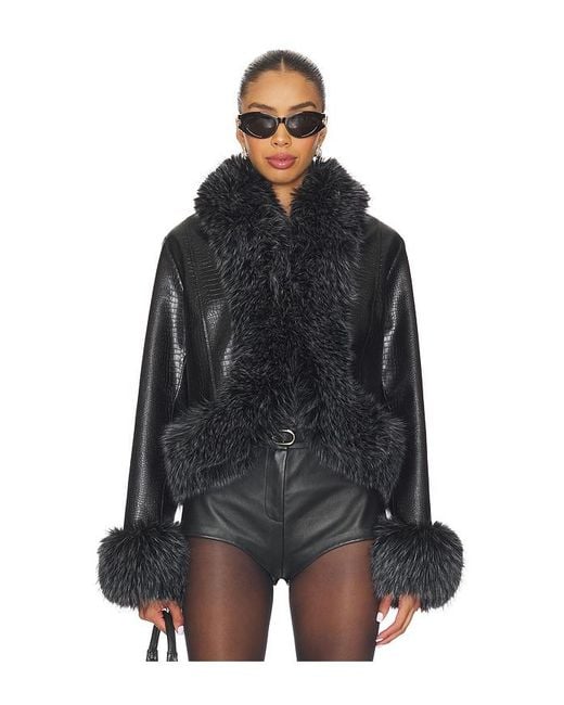Adrienne Landau Black Ivy Jacket
