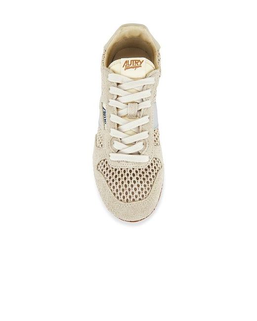 Autry White Windspin Low Sneaker
