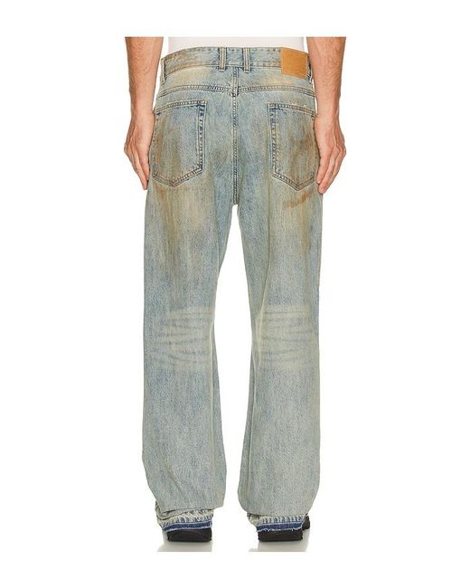 we11done Green Denim Pants for men