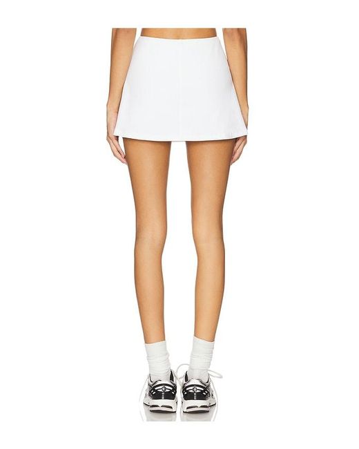 LSPACE White Unmatched Skort