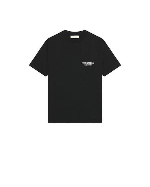 Fear Of God Black Classic Fit T-Shirt for men