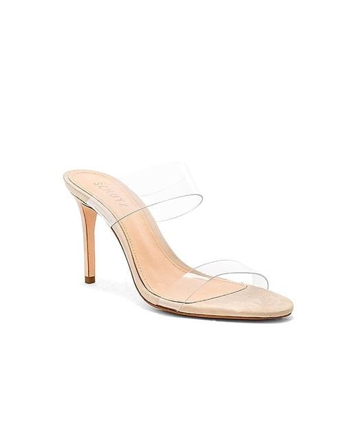 SCHUTZ SHOES White Ariella Heel