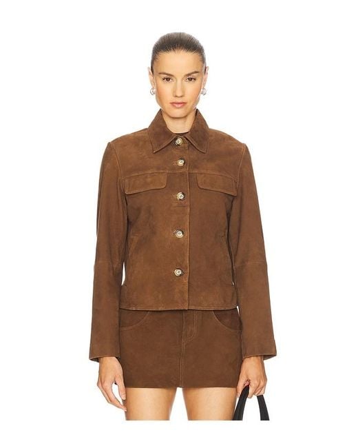 Lamarque Brown Jolene Jacket