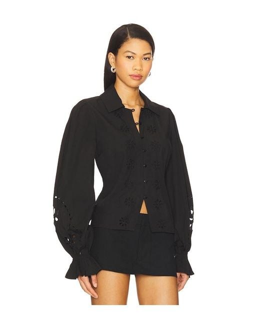 Tularosa Black Tess Button Up Shirt