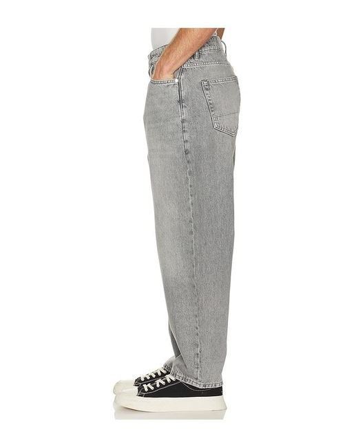 AllSaints Gray Barrel Trash Jeans for men