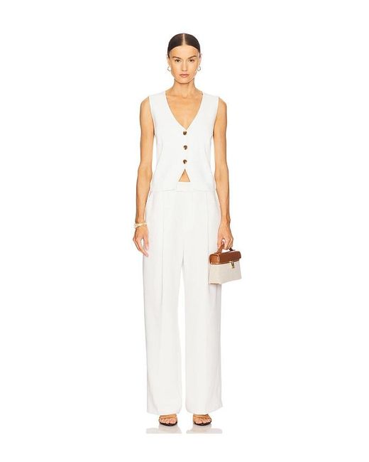 L'academie White 'Academie Donellen Knit Vest