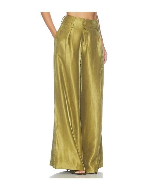 Amanda Uprichard Green Noho Pants