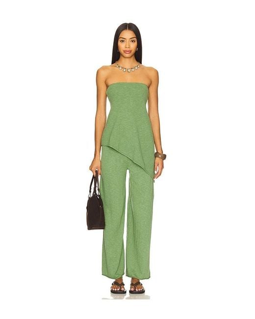 Free People Green X Free-Est Krista Set