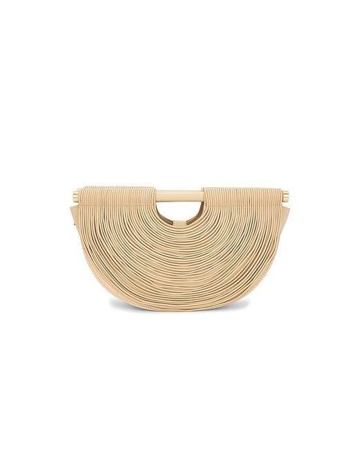 Cult Gaia White Lou Top Handle Bag