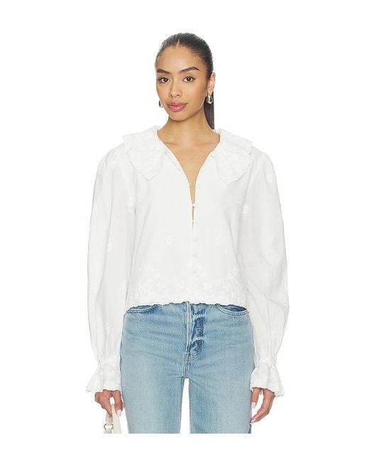 Stone Cold Fox White X Revolve Abigail Top