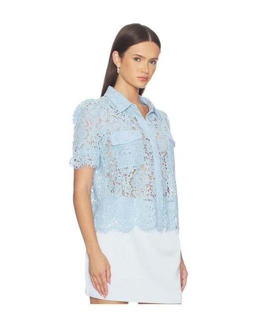 Generation Love White Mina Lace Shirt