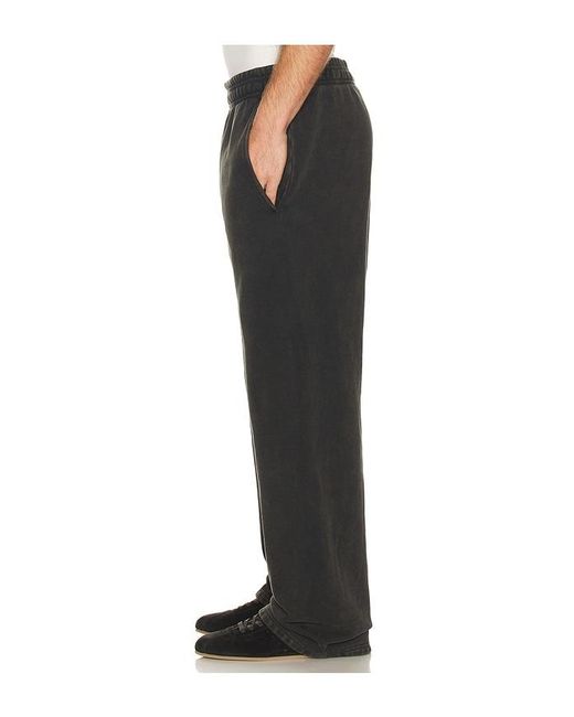 Entire studios Black Straight Leg Sweatpant for men
