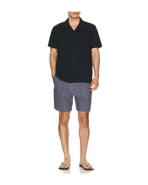 Vince Blue Cove Stripe Short for men