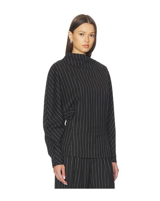 Nicholas Black Bettina Draped Long Sleeve Top