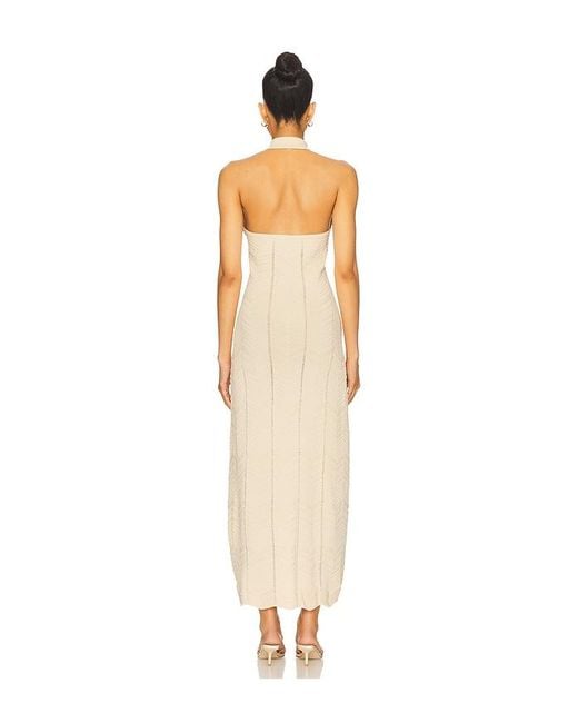ROBE VAL en Cream Devon Windsor en coloris White