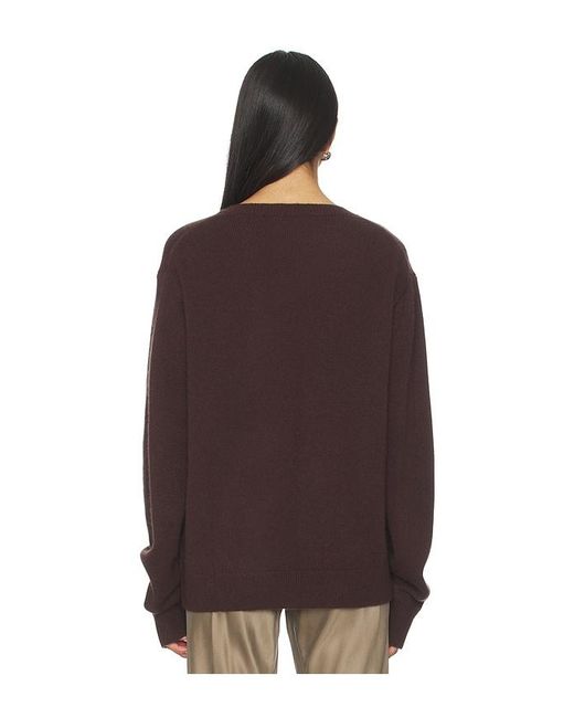 ÉTERNE Brown Kaschmirpullover James
