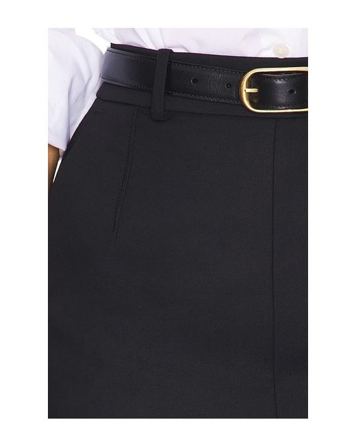 Helsa Black The Pencil Skirt