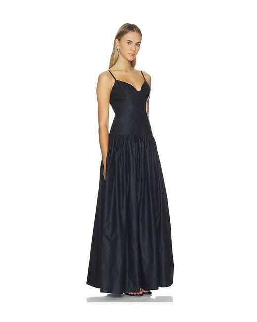 Lovers + Friends Blue Heely Gown
