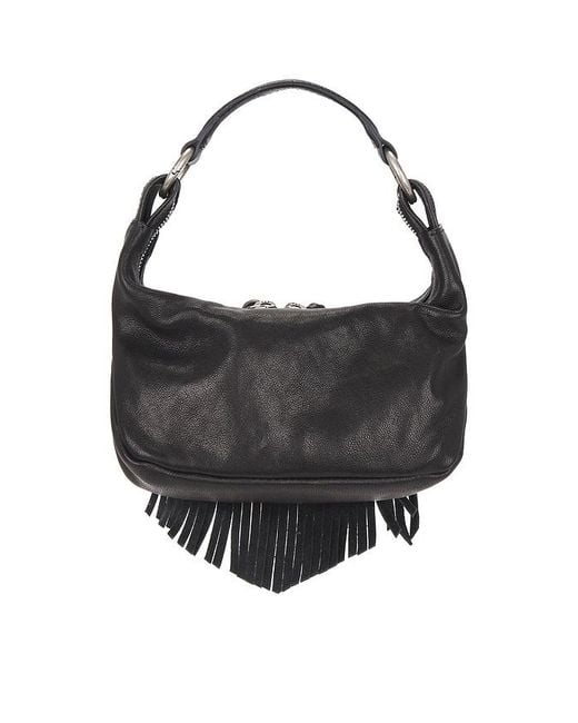 MARGE SHERWOOD Black City Micro Hobo Bag