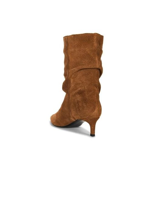 Black Suede Studio Brown Boot Marty 50