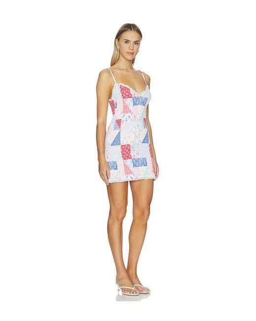 LoveShackFancy Multicolor Solier Dress