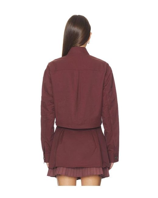 OSIS STUDIO Purple X Revolve Ayla Jacket