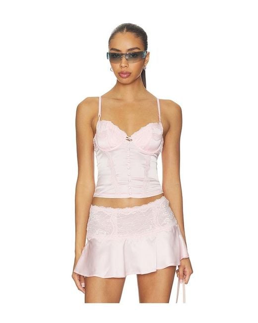 I.AM.GIA White Ashling Bustier