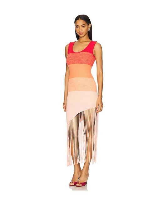 OSIS STUDIO Orange Adria Dress